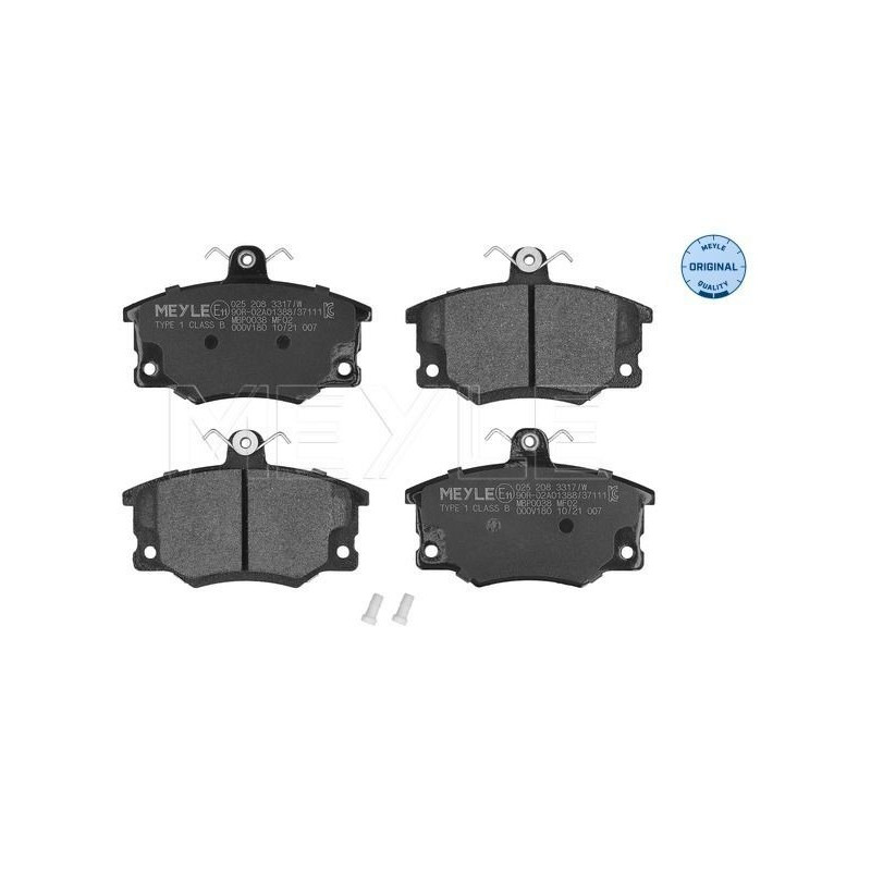 Pastiglie freno asse anteriore - MEYLE