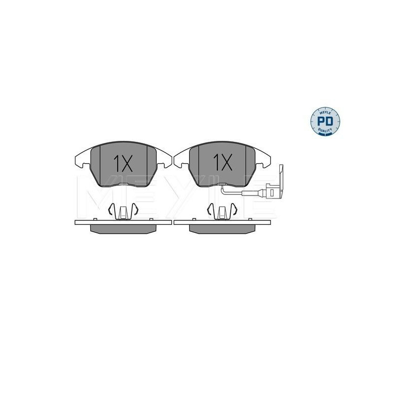 Pastiglie freno asse anteriore - MEYLE