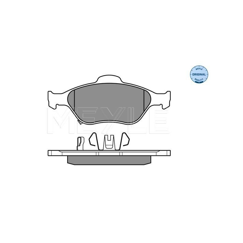 Pastiglie freno asse anteriore - MEYLE