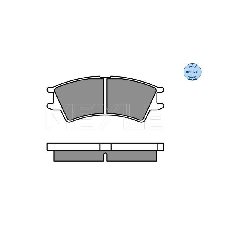 Pastiglie freno asse anteriore - MEYLE
