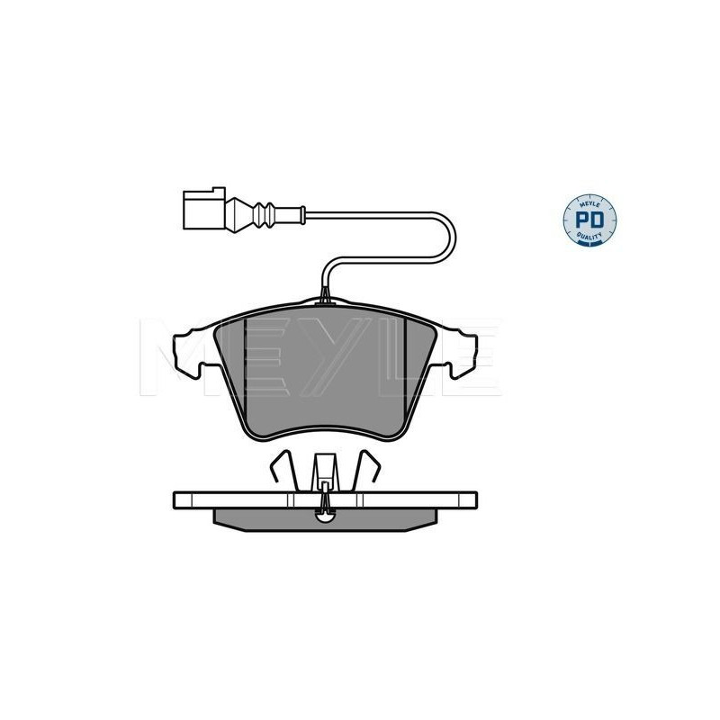 Pastiglie freno asse anteriore - MEYLE
