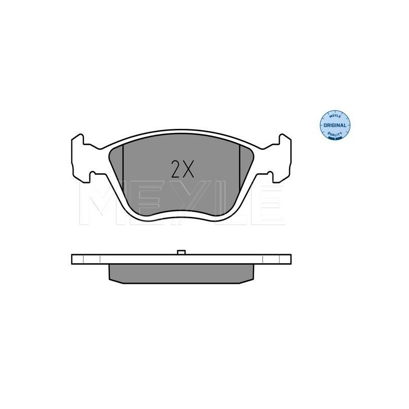 Pastiglie freno asse anteriore - MEYLE