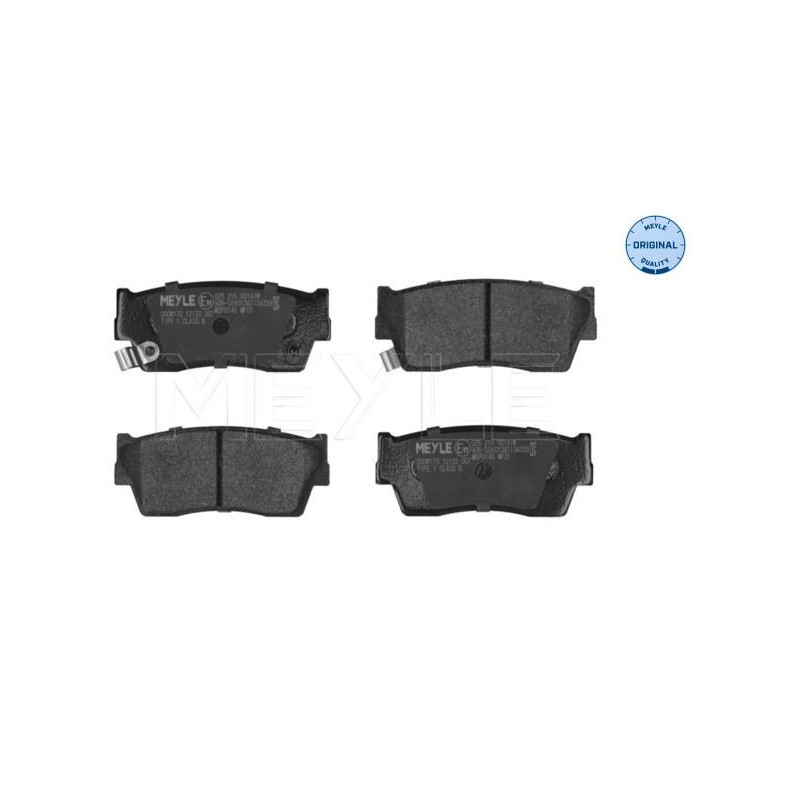 Pastiglie freno asse anteriore - MEYLE