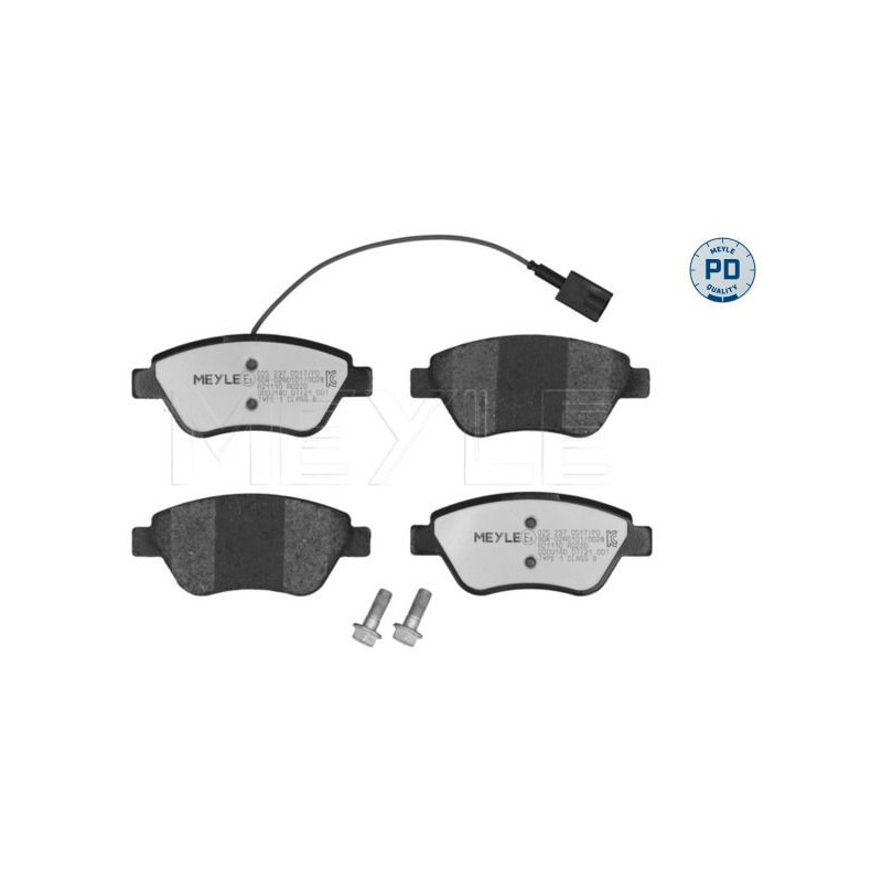 Pastiglie freno asse anteriore - MEYLE