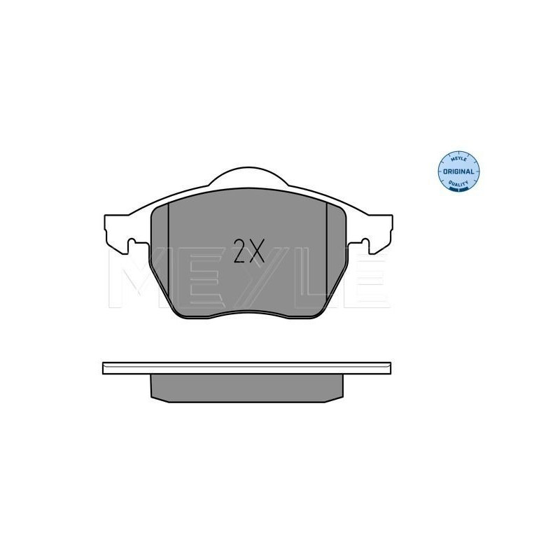 Pastiglie freno asse anteriore - MEYLE