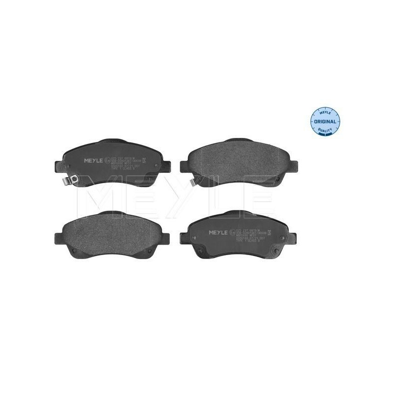 Pastiglie freno asse anteriore - MEYLE