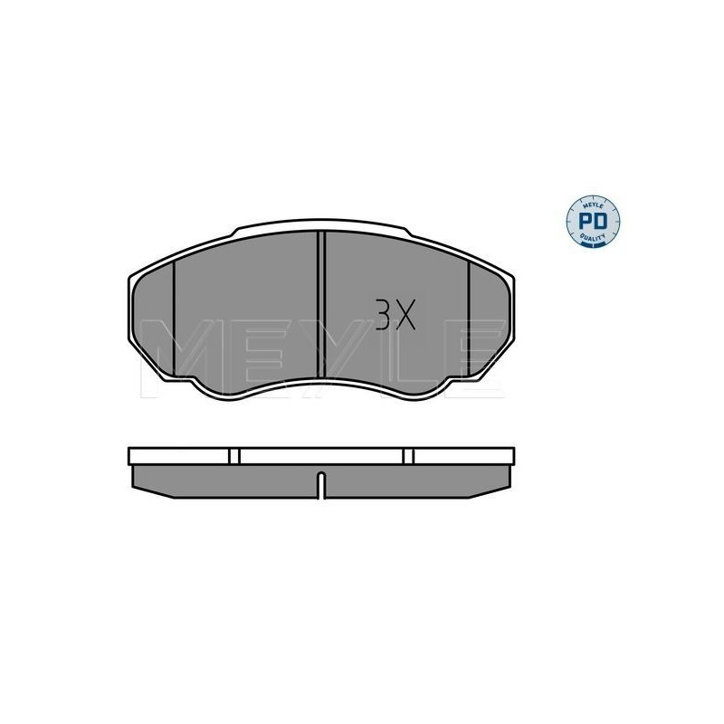 Pastiglie freno asse anteriore - MEYLE