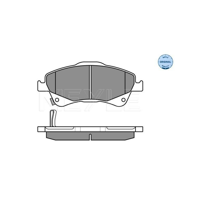 Pastiglie freno asse anteriore - MEYLE