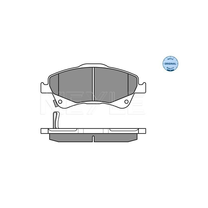 Pastiglie freno asse anteriore - MEYLE