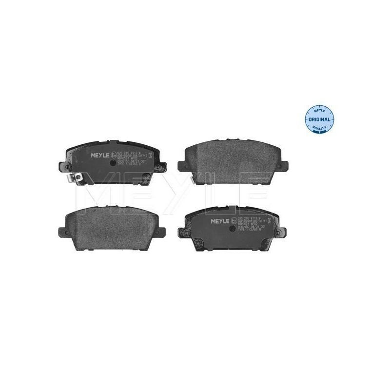 Pastiglie freno asse anteriore - MEYLE