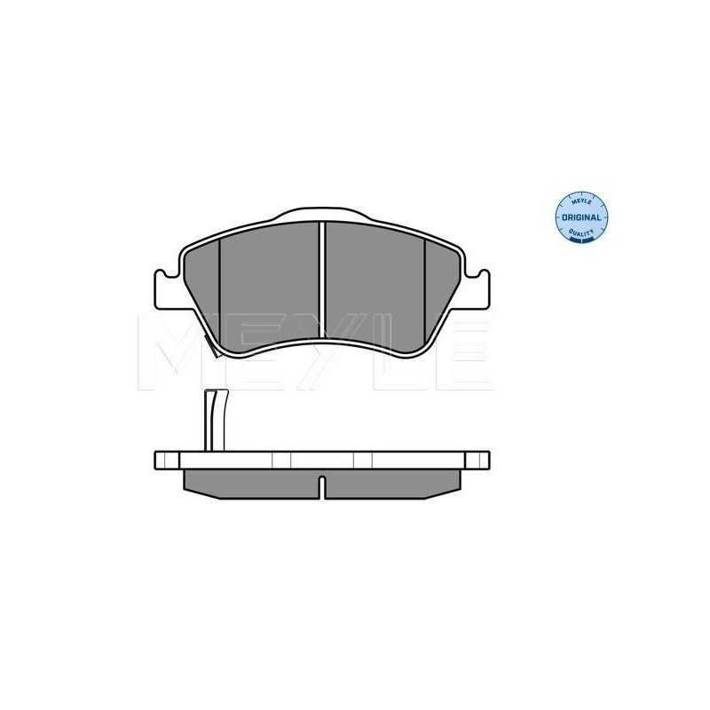 Pastiglie freno asse anteriore - MEYLE