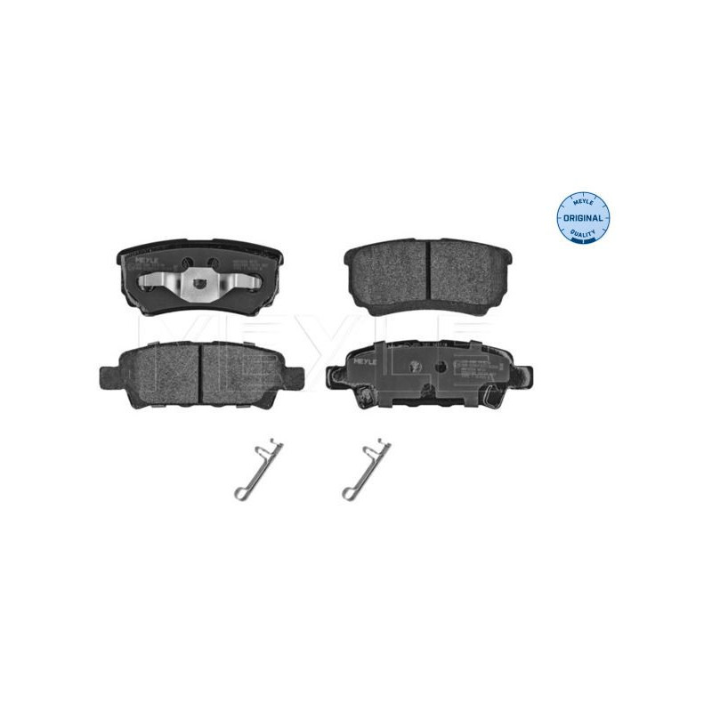 Pastiglie freno asse posteriore - MEYLE