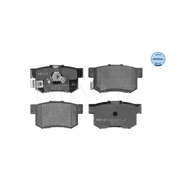 Pastiglie freno asse posteriore - MEYLE