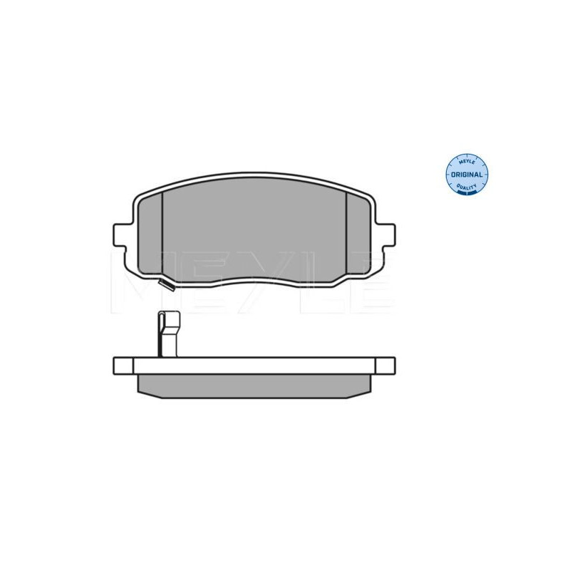 Pastiglie freno asse anteriore - MEYLE
