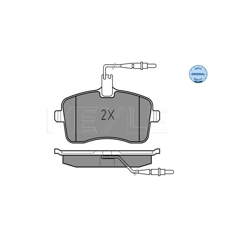 Pastiglie freno asse anteriore - MEYLE
