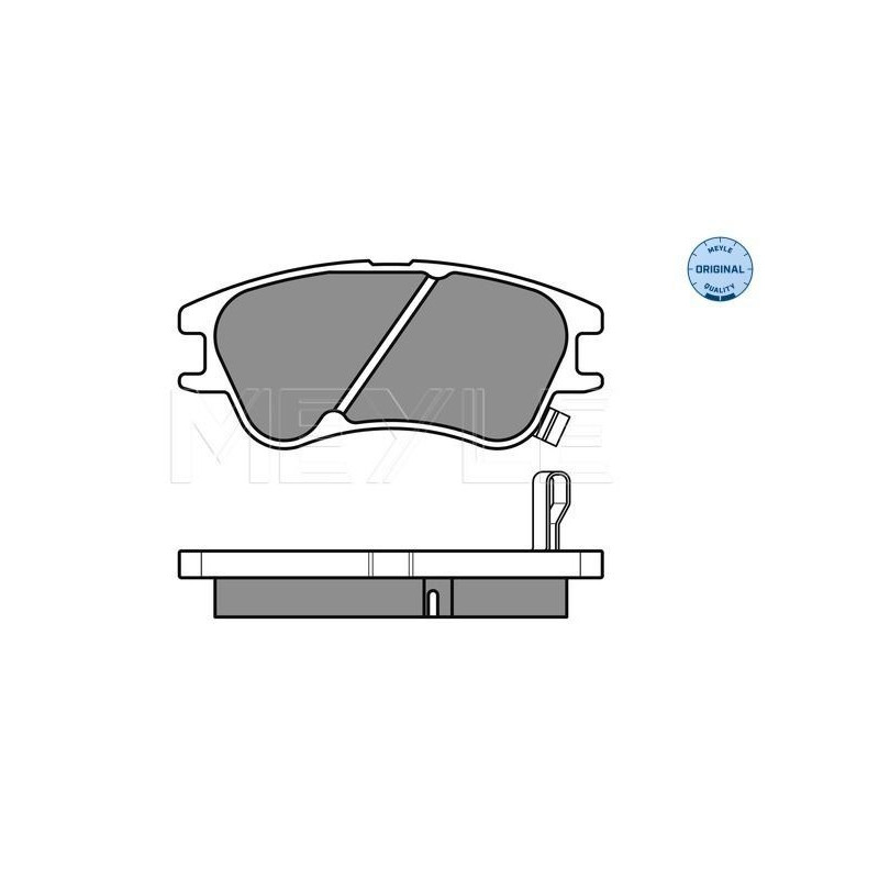 Pastiglie freno asse anteriore - MEYLE