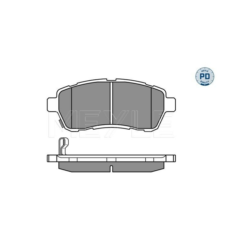 Pastiglie freno asse anteriore - MEYLE