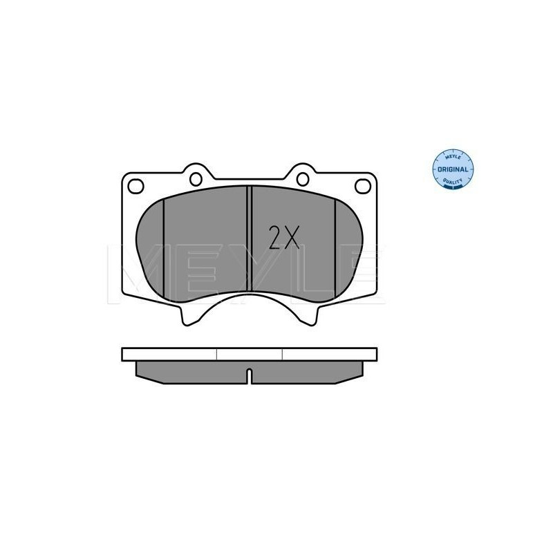 Pastiglie freno asse anteriore - MEYLE