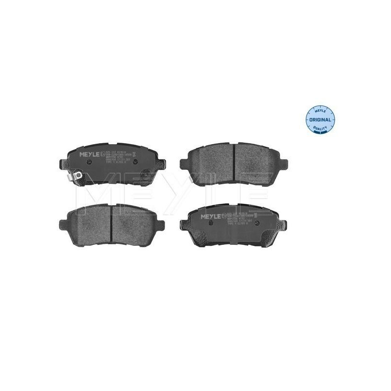 Pastiglie freno asse anteriore - MEYLE