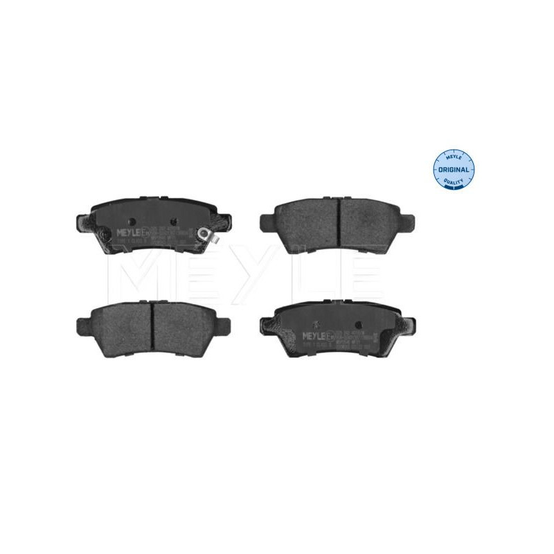 Pastiglie freno asse posteriore - MEYLE