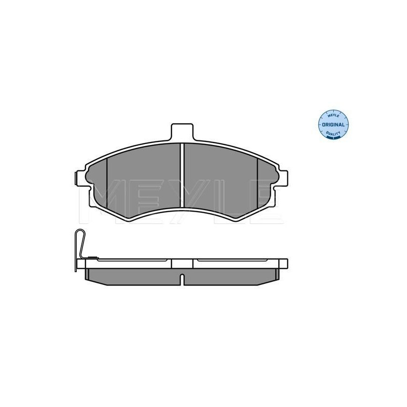 Pastiglie freno asse anteriore - MEYLE