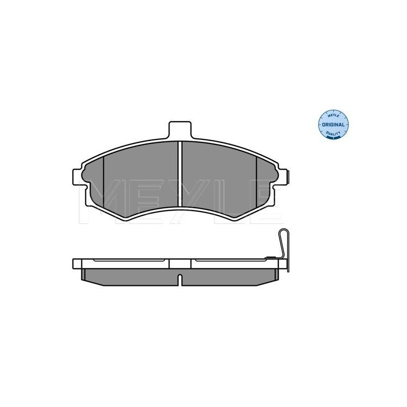 Pastiglie freno asse anteriore - MEYLE