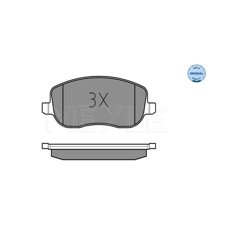 Pastiglie freno asse anteriore - MEYLE