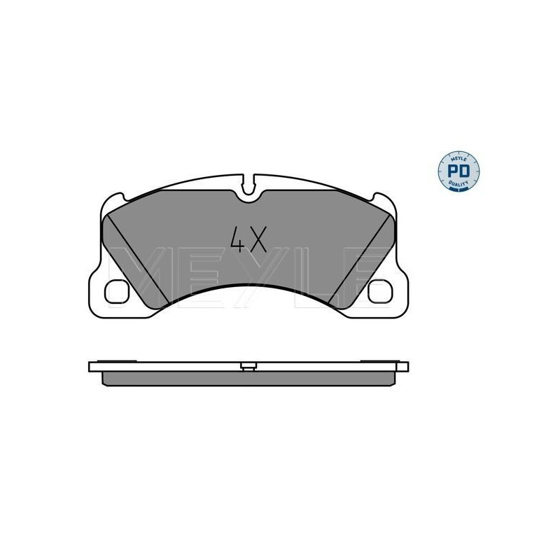 Pastiglie freno asse anteriore - MEYLE