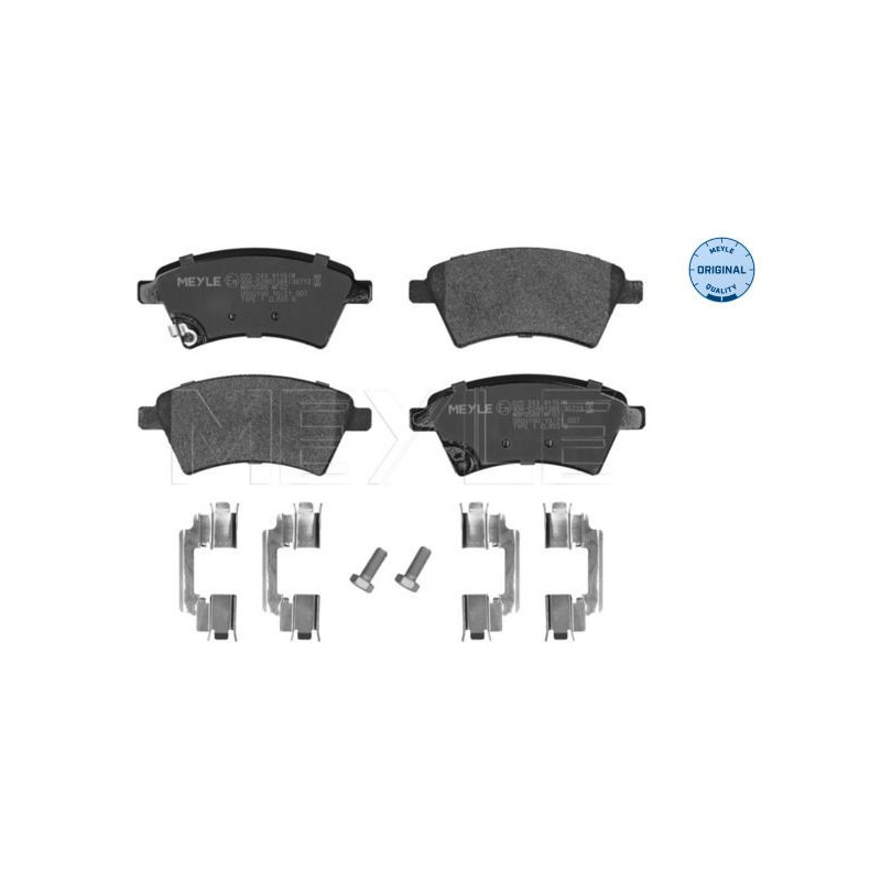 Pastiglie freno asse anteriore - MEYLE