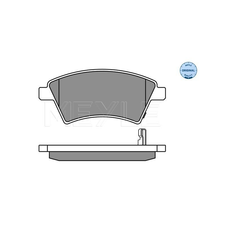Pastiglie freno asse anteriore - MEYLE
