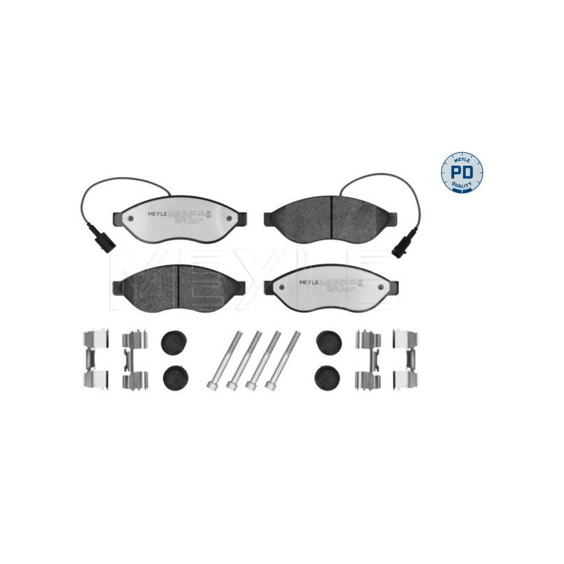 Pastiglie freno asse anteriore - MEYLE