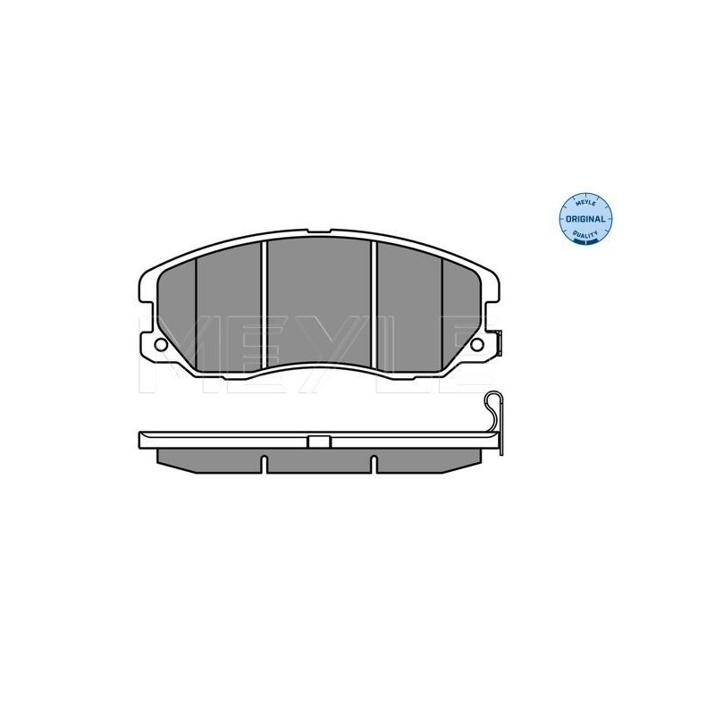 Pastiglie freno asse anteriore - MEYLE