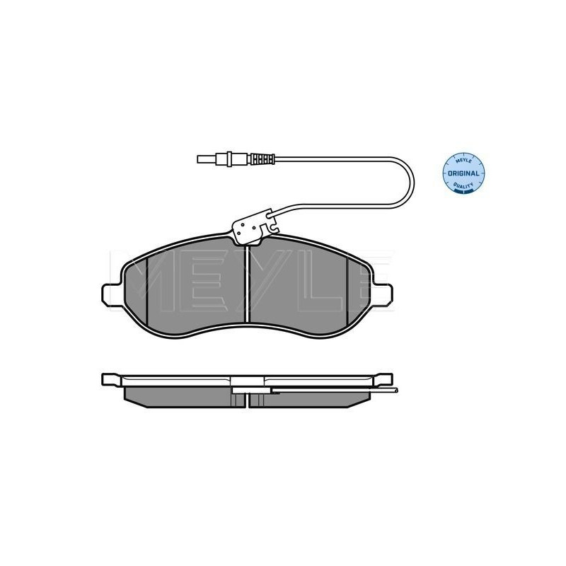 Pastiglie freno asse anteriore - MEYLE