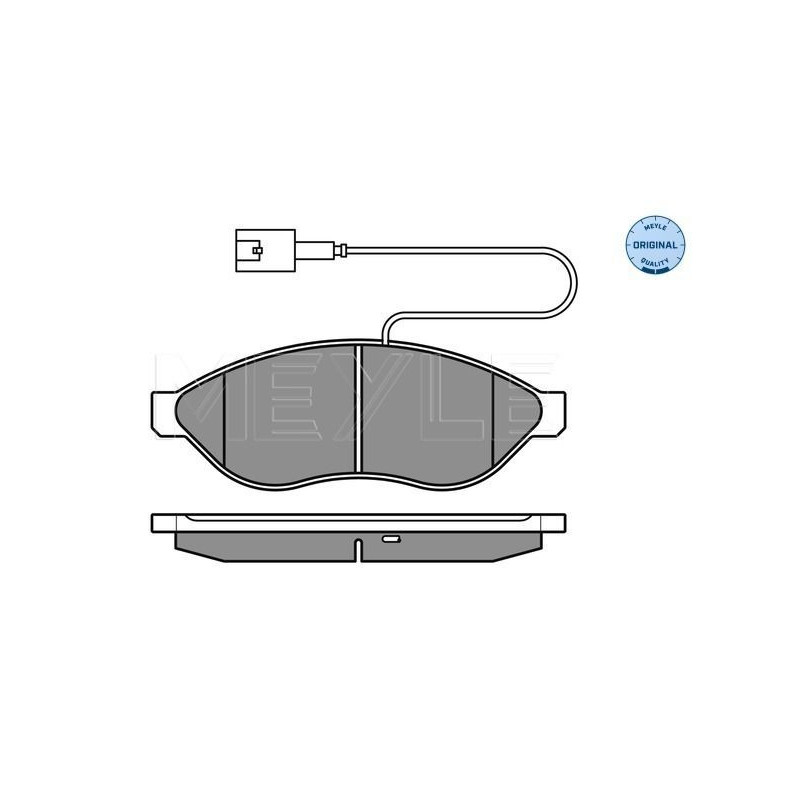 Pastiglie freno asse anteriore - MEYLE