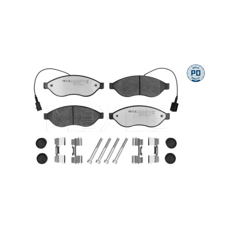 Pastiglie freno asse anteriore - MEYLE