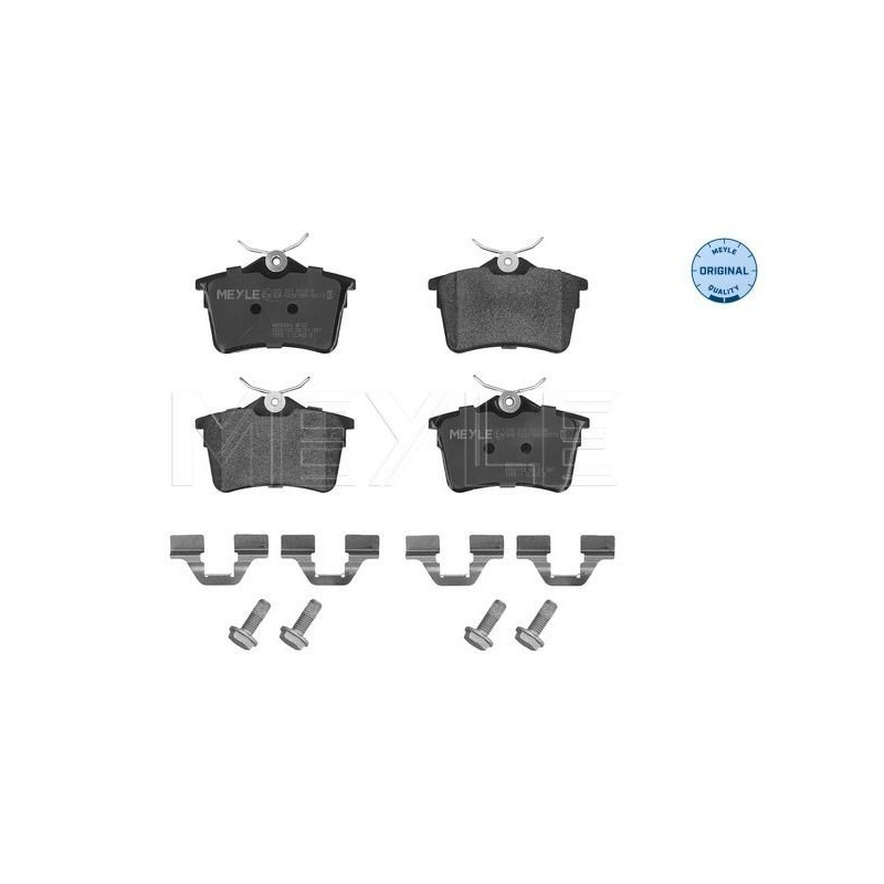 Pastiglie freno asse posteriore - MEYLE