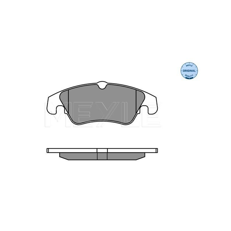 Pastiglie freno asse anteriore - MEYLE