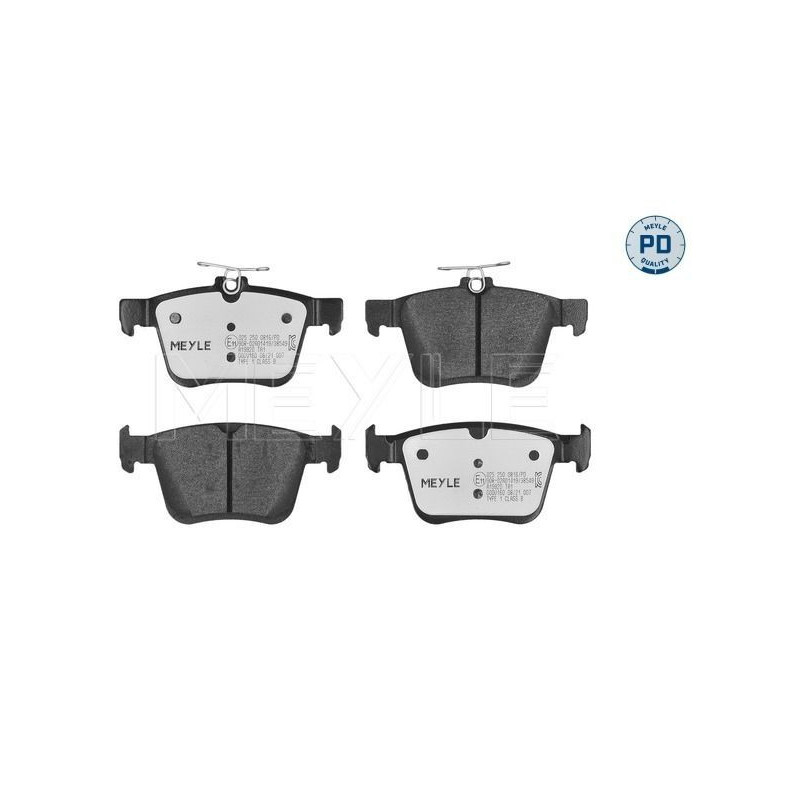 Pastiglie freno asse posteriore - MEYLE