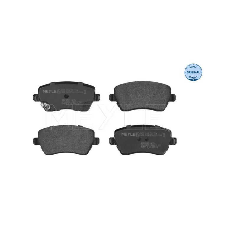 Pastiglie freno asse anteriore - MEYLE