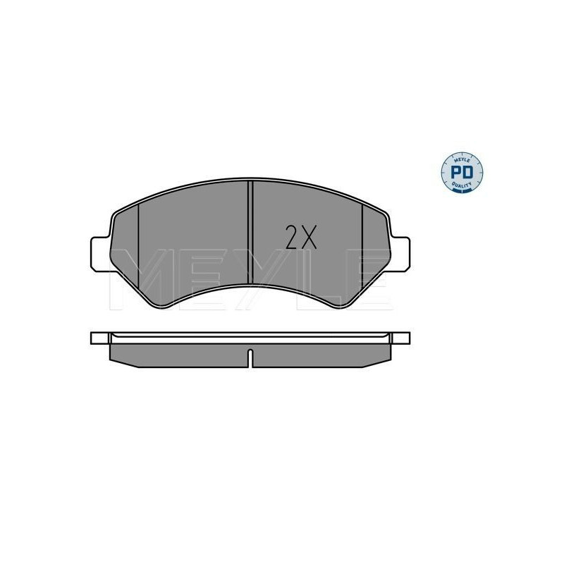 Pastiglie freno asse anteriore - MEYLE