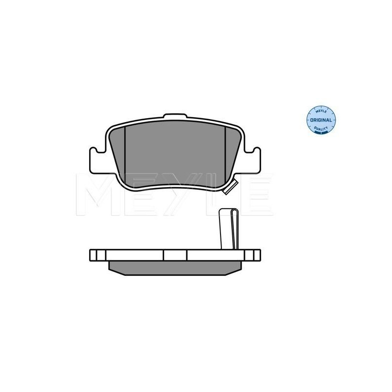 Pastiglie freno asse posteriore - MEYLE
