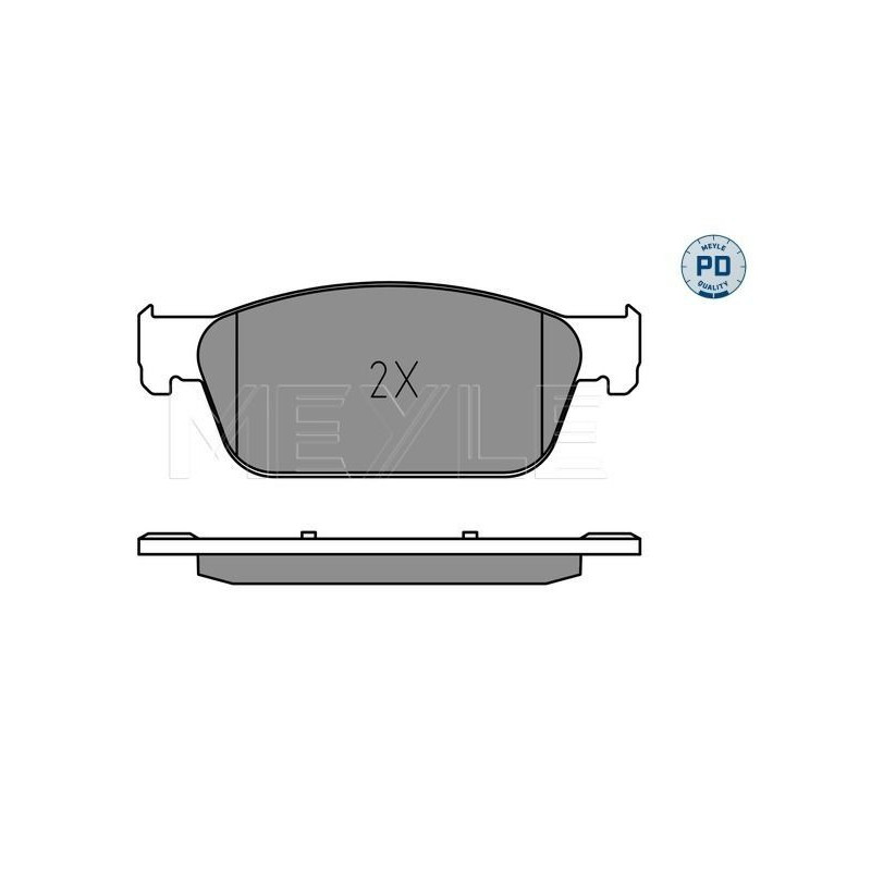 Pastiglie freno asse anteriore - MEYLE
