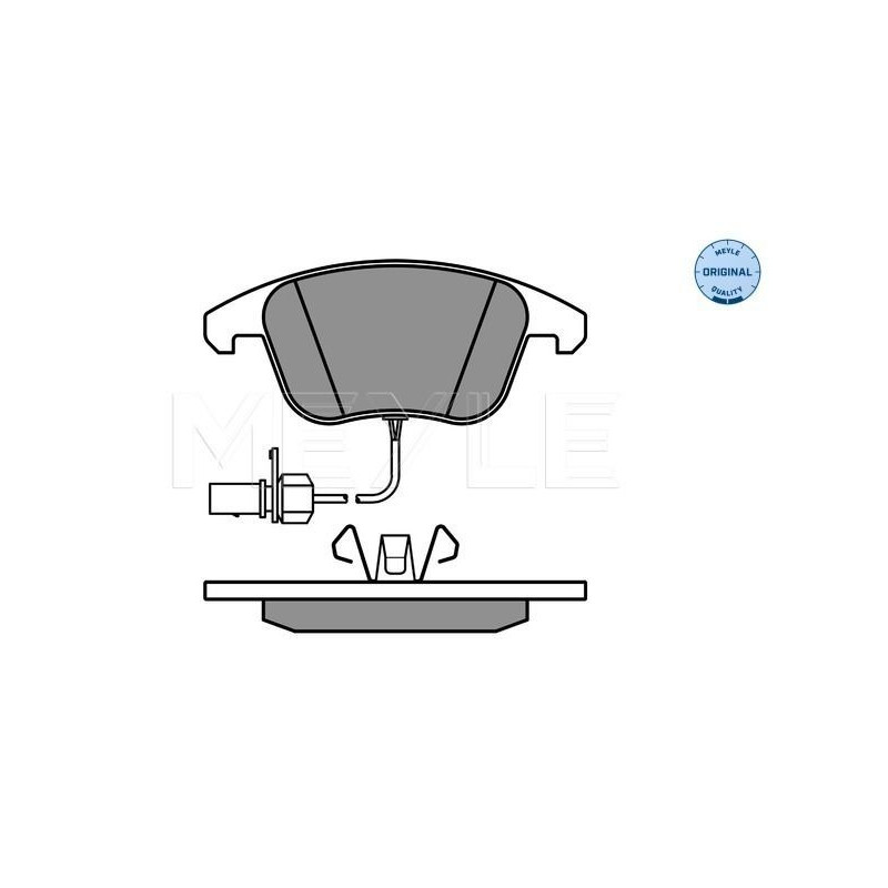 Pastiglie freno asse anteriore - MEYLE