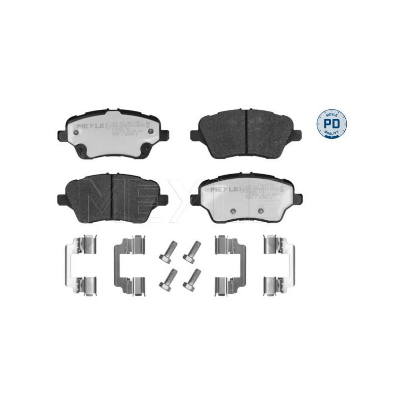 Pastiglie freno asse anteriore - MEYLE