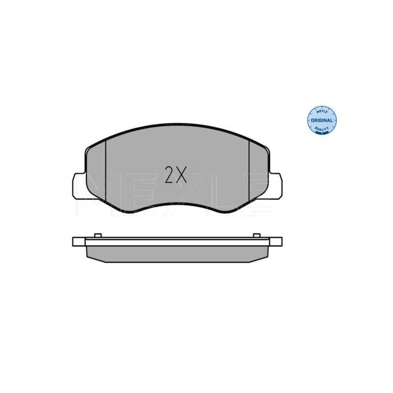 Pastiglie freno asse posteriore - MEYLE