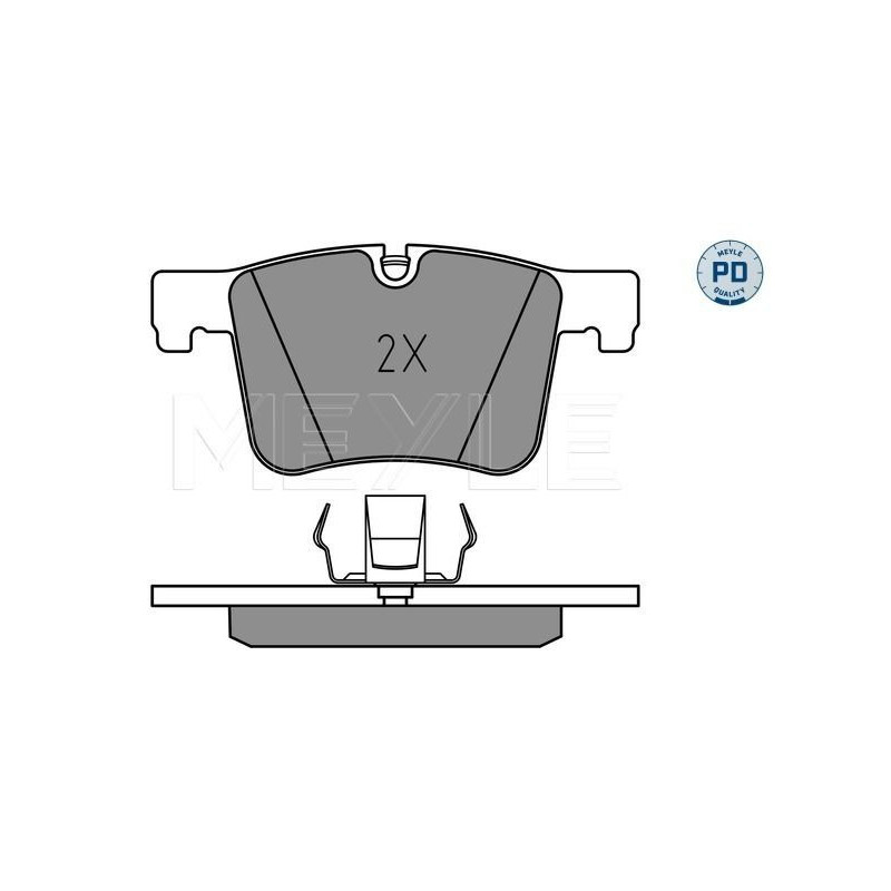 Pastiglie freno asse anteriore - MEYLE
