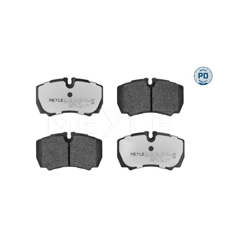Pastiglie freno asse posteriore - MEYLE