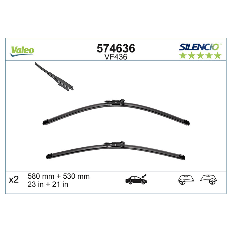 Spazzole tergicristalli - VALEO