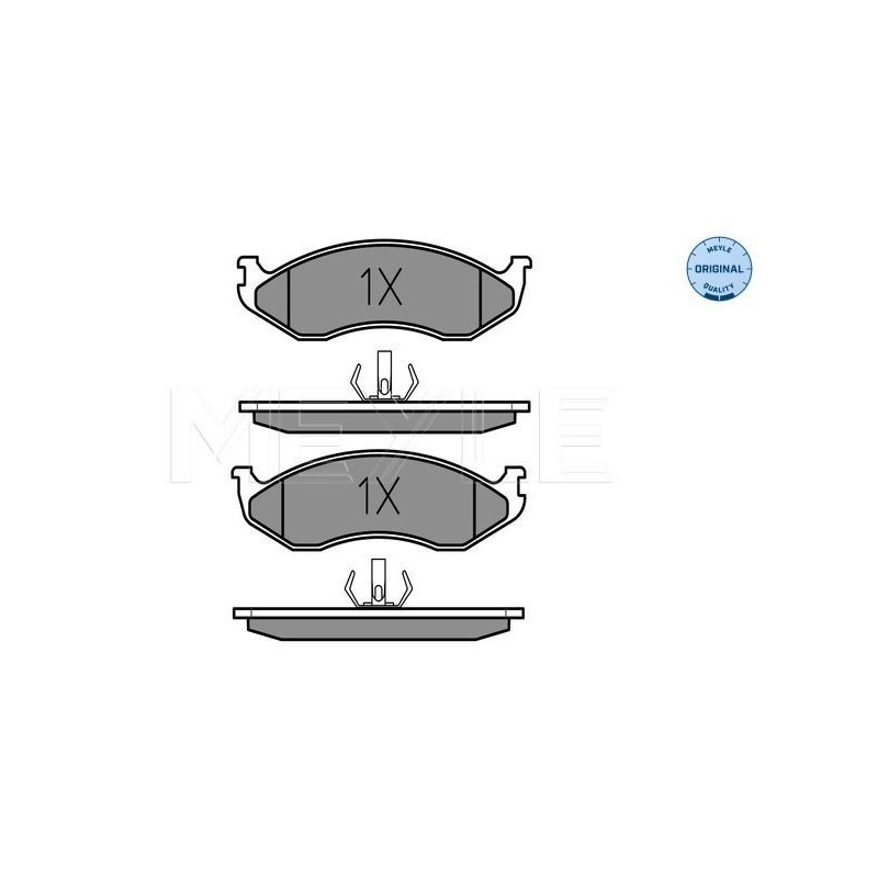 Pastiglie freno asse anteriore - MEYLE