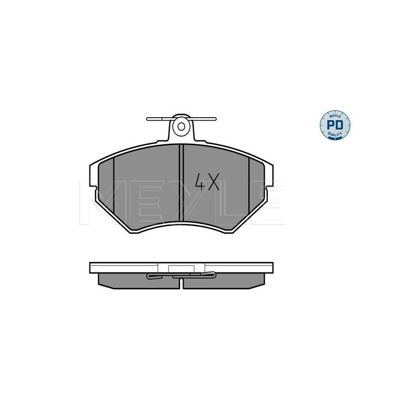 Pastiglie freno asse anteriore - MEYLE